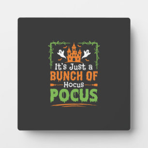 Plaque Photo Tas de tours de magie Halloween