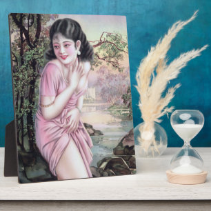 Plaque Photo Tease en Stream Oasis par Shanghai China Girl