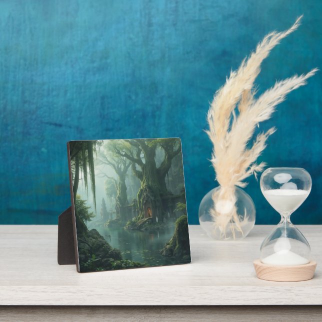 Plaque Photo Temple of Moss and Mist (Insitu)