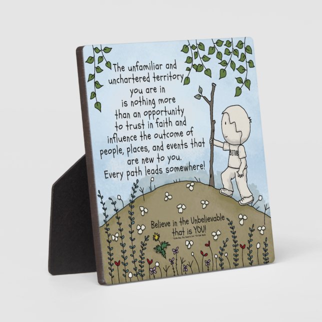 Plaque Photo Territoire inconnu (Recto)