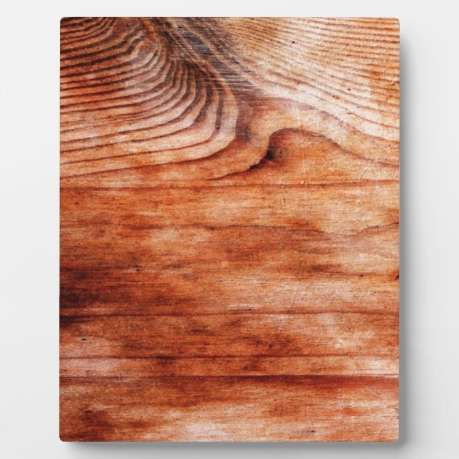 Plaque Photo Texture du grain de bois (Devant)