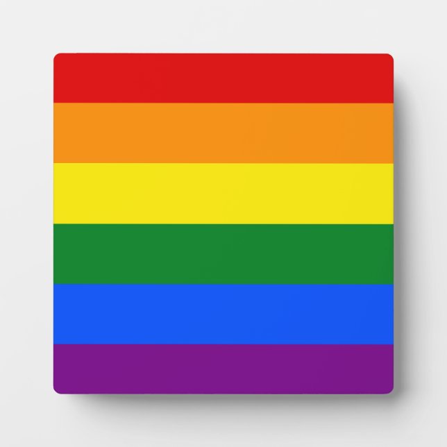 Plaque Photo The Colors of the rainbow (Devant)