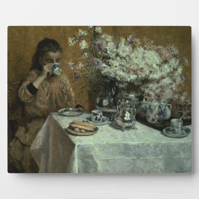 Plaque Photo Thé de l'après-midi (Devant)