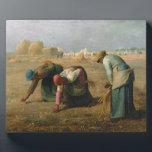 Plaque Photo The Gleaners 1857<br><div class="desc">Numéro de la collection d'images : XIR23925 The Gleaners,  1857 (huile sur toile). Millet,  Jean-François (1814-1875) huile sur toile. Musée d'Orsay,  Paris,  France Giraudon. 1857</div>
