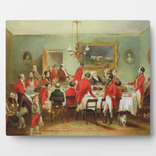 Plaque Photo The Hunt Breakfast, Bachelor's Hall, 1836
