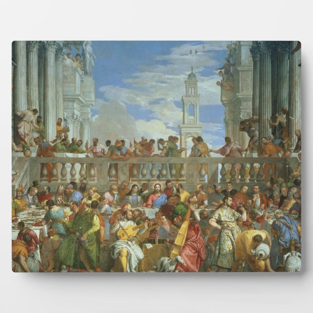 Plaque Photo The Marriage Feast at Cana, c.1562 (Devant)
