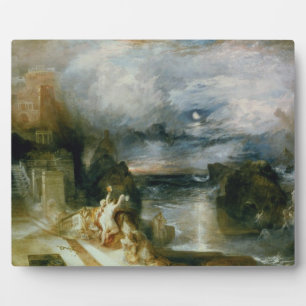 Plaque Photo The Parting of Hero and Leander (oil on canvas)