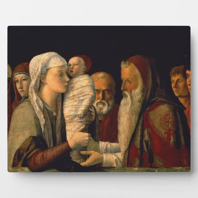 Plaque Photo The Presentation of Jesus in the Temple (Devant)