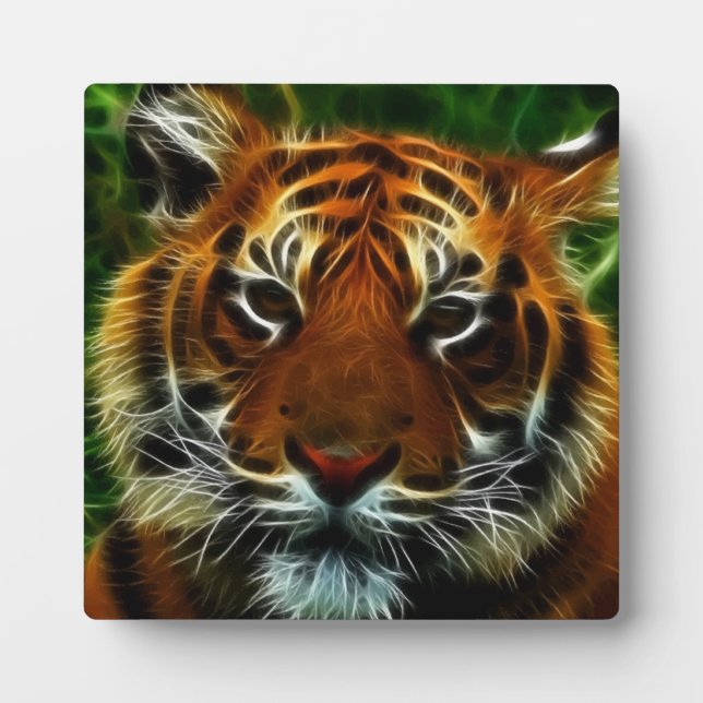 PLAQUE PHOTO TIGER (Devant)