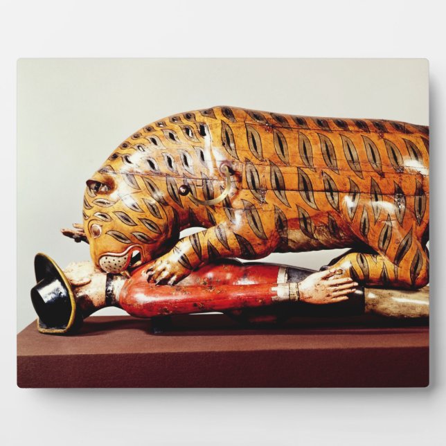 Plaque Photo Tipu's Tiger, c.1790 (wood) (Devant)