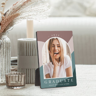 Plaque Photo Tonal Stripes Graduation Keepsaké Photo