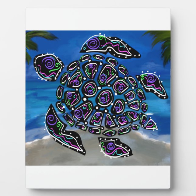 Plaque Photo Tortue (Devant)