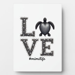 Plaque Photo Tortue grand-mère - Love Mimi Life Tortue de mer,