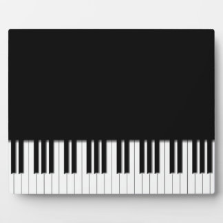 Plaque Photo Touches de clavier de piano