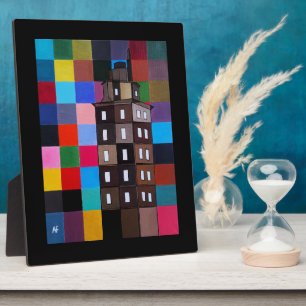 Plaque Photo Tour de Hercule Peinture Abstraite par Alfred Fox