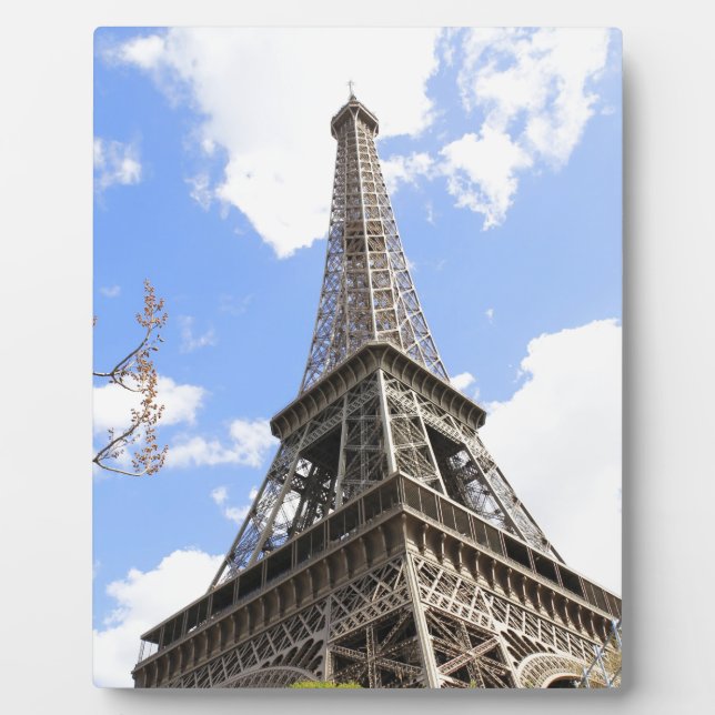 Plaque Photo Tour Eiffel (Devant)