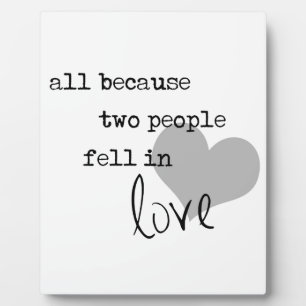 Plaque Photo tout simplement parce que deux personnes sont tomb