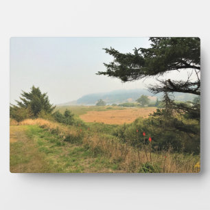 Plaque Photo Trail at Cape Blanco