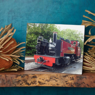 PLAQUE PHOTO TRAIN À VAPEUR