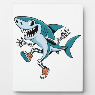 Plaque Photo Tralalero Tralala SkeleBoo Halloween Conception