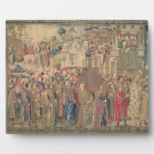 Plaque Photo Transport de l'arche du Pacte, Tapestr