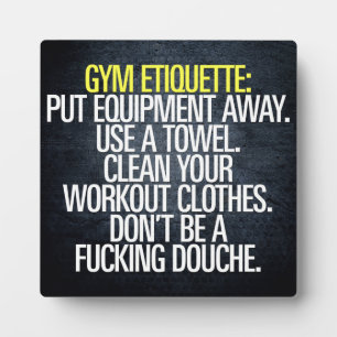 Plaque Photo Travail F#cking Harder - Motivation de l'entraînem