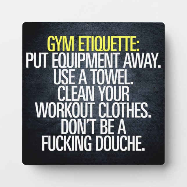 Plaque Photo Travail F#cking Harder - Motivation de l'entraînem (Devant)