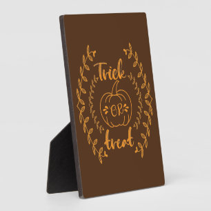 Plaque Photo Tricoter ou traiter dans un cadre plante