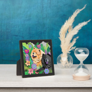 Plaque Photo TROPIC TANGO CHOUX noir rouge