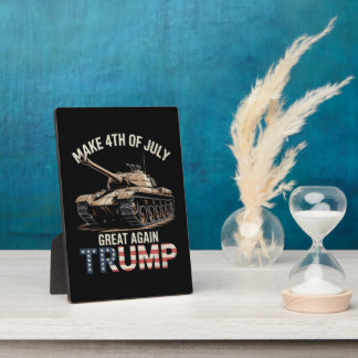 Plaque Photo Trump rend le 4 juillet à nouveau génial avec l'ar