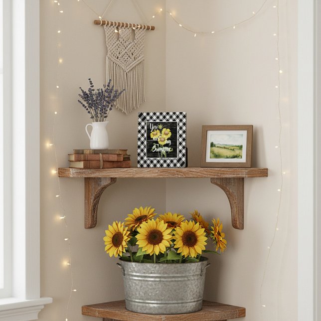 Plaque Photo Tu es mon soleil (Créateur téléchargé)