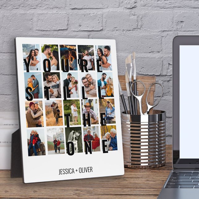 Plaque Photo Tu es toujours celui que j'aime Photo d'anniversai (Créateur téléchargé)