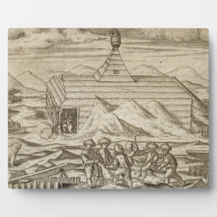 Plaque Photo Tueur d'équipage et pelage d'ours, à l'extérieur d