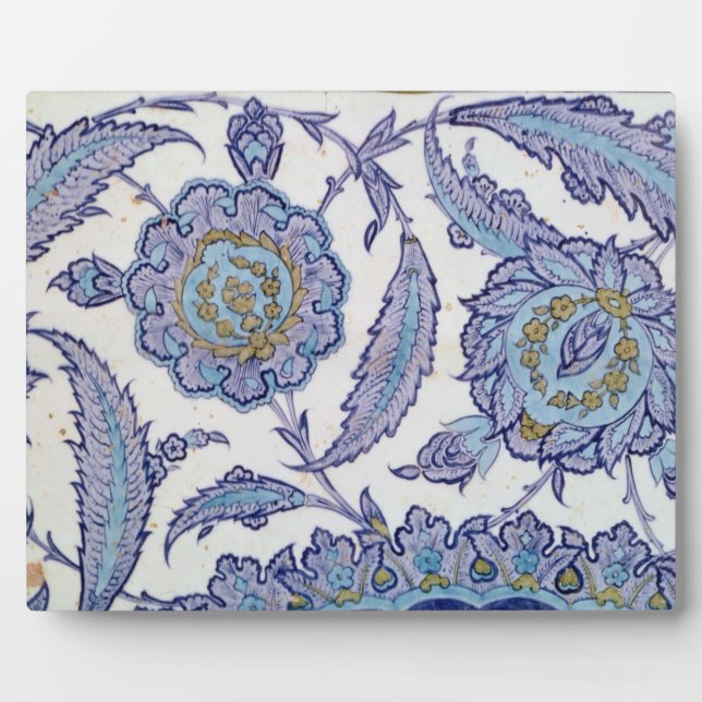 Plaque Photo Tuiles de faïence Isnik, c.1520-50 (Devant)