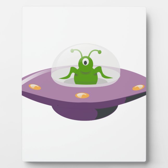 Plaque Photo ufo (Devant)