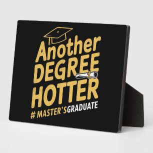 Plaque Photo Un autre diplôme Hotter Master's Graduation