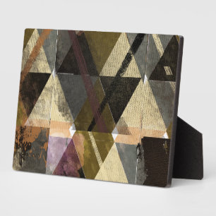 Plaque Photo Un design abstrait moderne