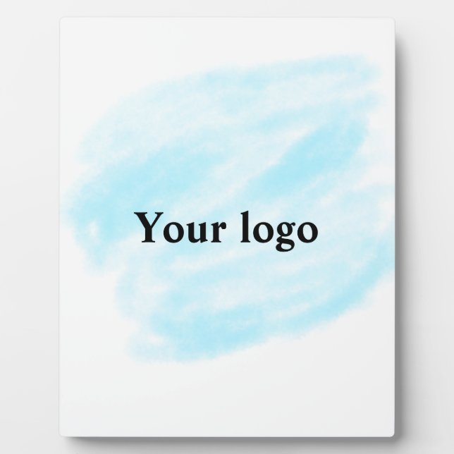 Plaque Photo Un logo personnalisé simple et élégant ici compagn (Devant)