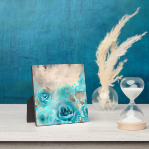 Plaque Photo Un Shabby Bleu Chic Ephemera Design Series 7