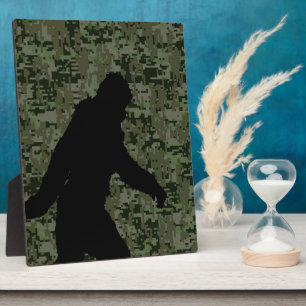 Plaque Photo Un squatchin pour le camouflage numérique d'Olive