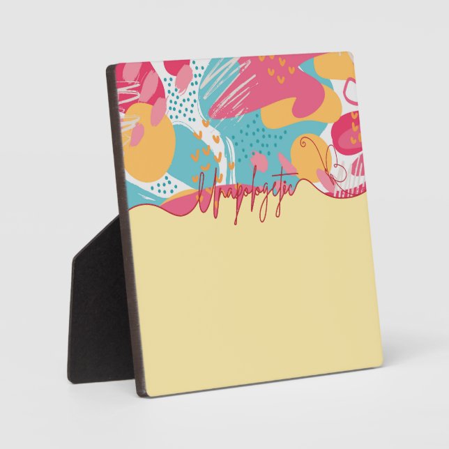 Plaque Photo Unapologetic Bold Feminine Statement (Recto)