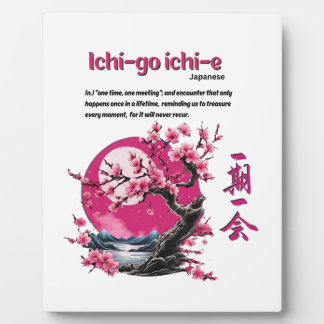 Plaque Photo Une fois dans une photo à vie avec de l'Easel