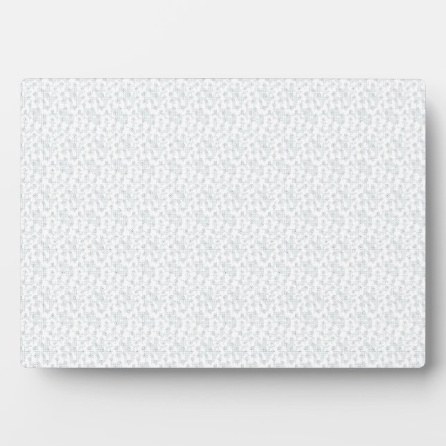 Plaque Photo Une surface entièrement blanche et sans fonctionna (Devant)