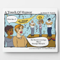 "Une touche d'Humour" Massage Thérapiste Arm Wrest