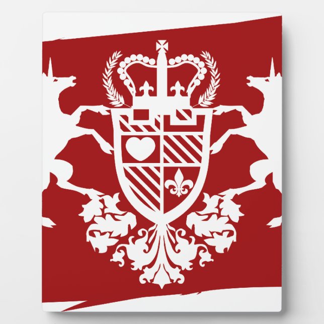 Plaque Photo Unicorn_Emblem (Devant)