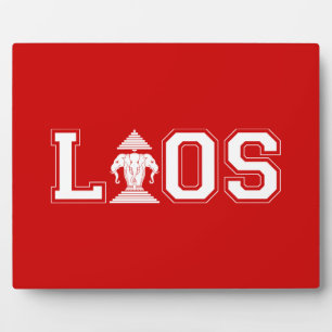 PLAQUE PHOTO UNIVERSITÉ DE LAOS