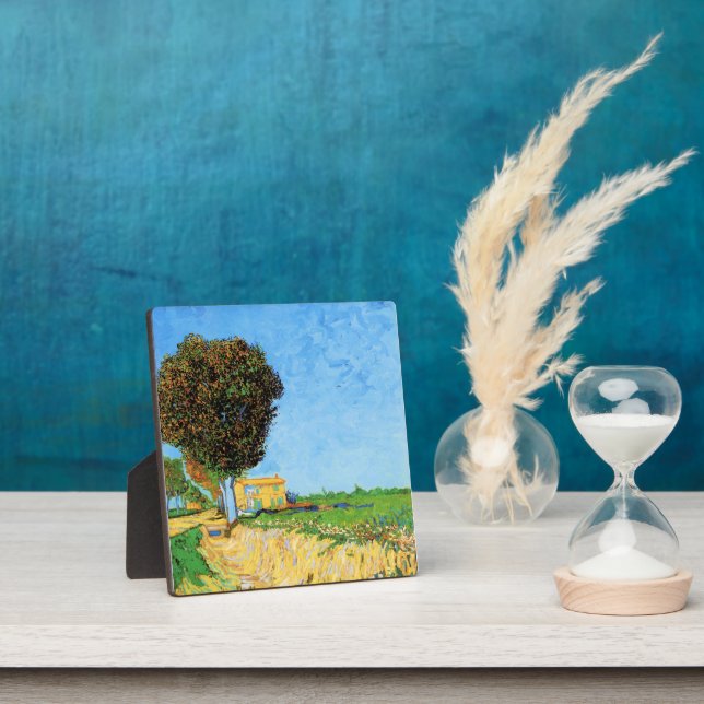 Plaque Photo Van Gogh - Une allée près d'Arles, (Insitu)