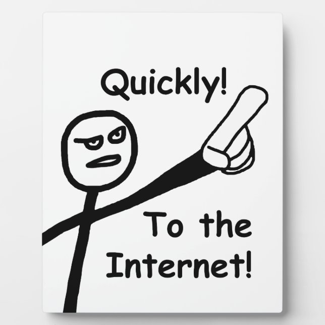 Plaque Photo Vers Internet 2 (Devant)