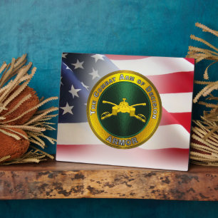 Plaque Photo Vétérinaire de l'Armée blindée