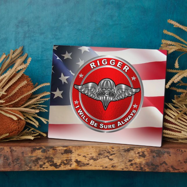 Plaque Photo Vétérinaire de l'Armée de terre (Côté)